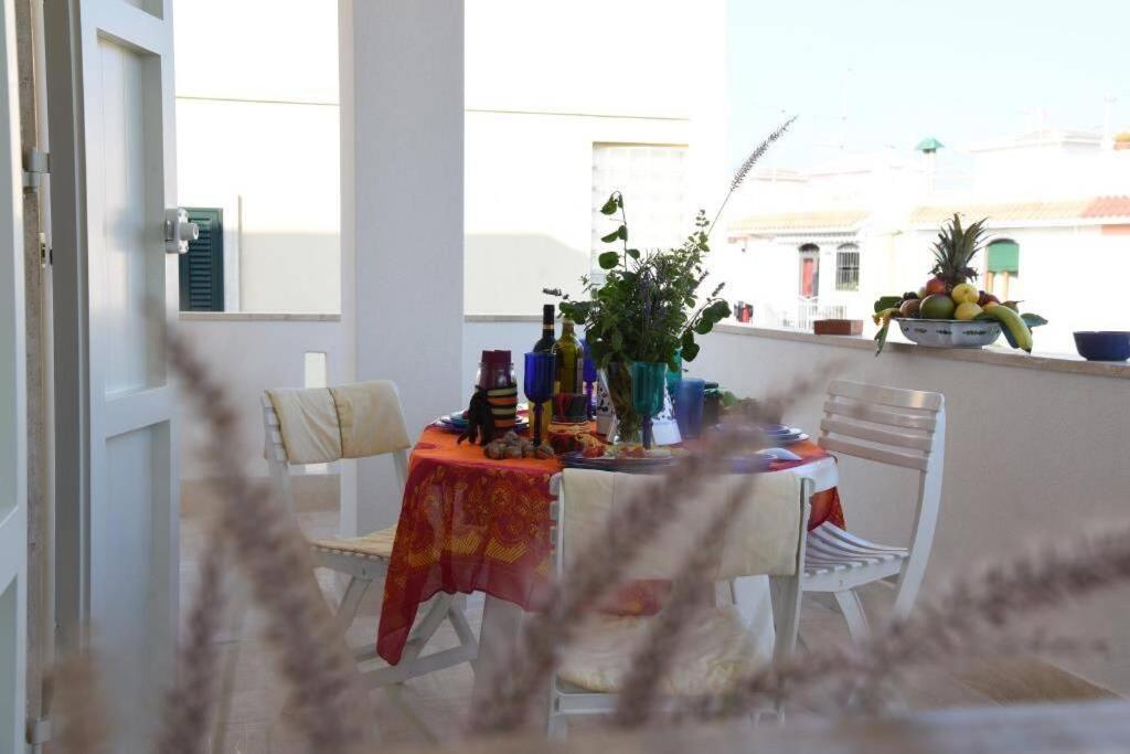 Ferienwohnung La Terrazza Di Alcino Torre Canne Exterior foto